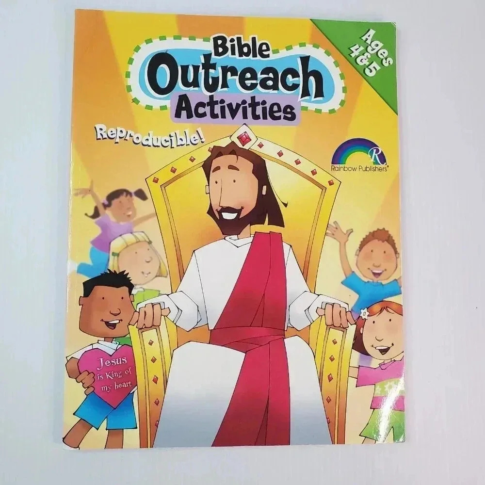 Bible Outreach Activities Reproducible Ages 4 & 5 Preschool, Rainbow Publishers
